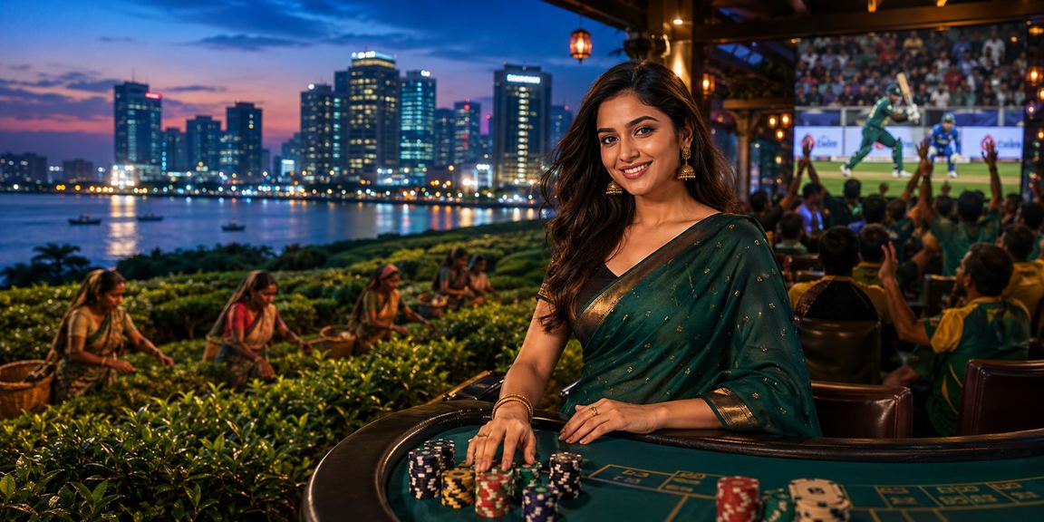 চট্টগ্রামের চা বাগানে ক্রিকেট বেটিং উপভোগ করছেন একজন ব্যবহারকারী